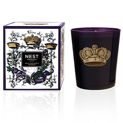 Sir Elton John Holiday Candle