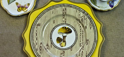 Table Setting of the Week: Mushrooms