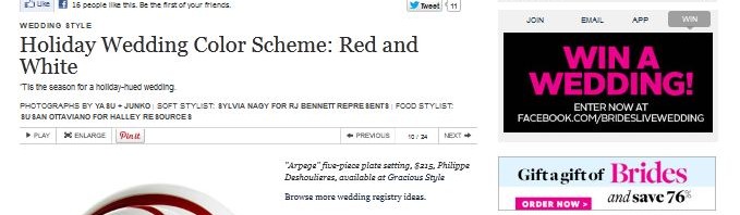 A Winter Wedding With Brides.com