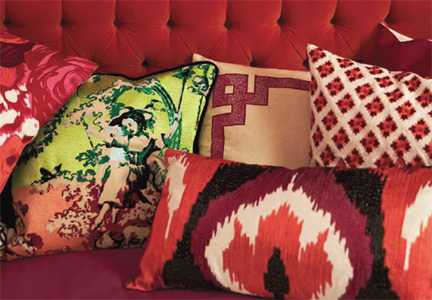 A sampling of patterns from Nanette Lepore's Villa home collection