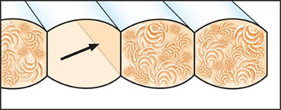Baffle Box Construction (courtesy Down and Feather Council)