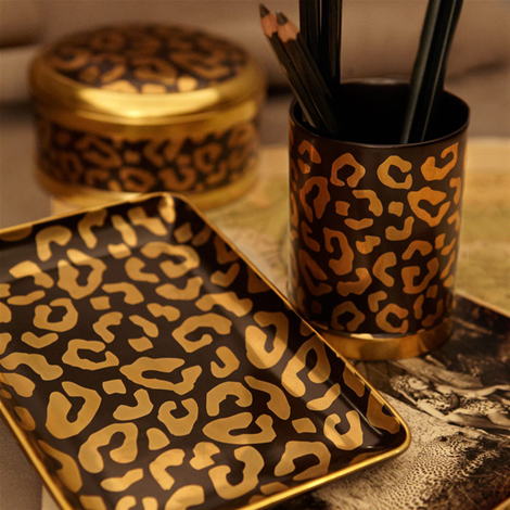 L'Objet Leopard Accessories