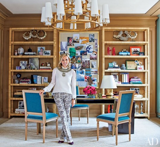 Tory Burch (courtesy Architectural Digest)