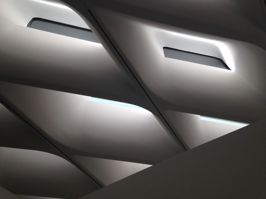 Light Coming into The Broad