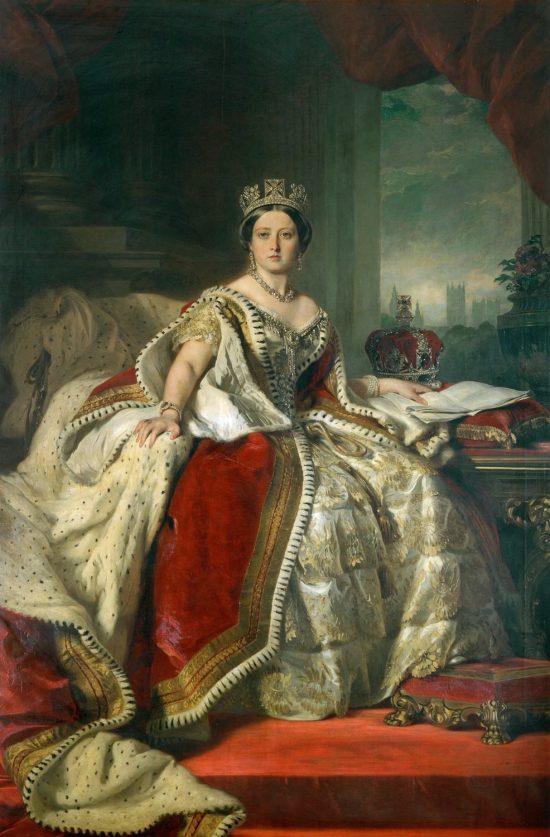 Queen Victoria by Franz Xaver Winterhalter