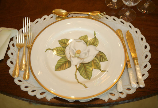George W. Bush Magnolia Residence China (courtesy The White House archives)