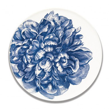 Caskata Peonies Blue Dinnerware