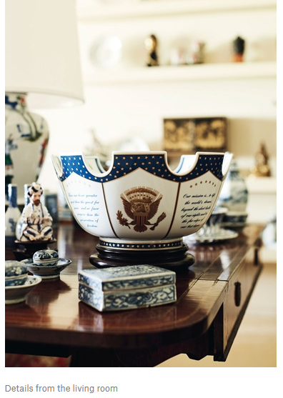 Ronald and Nancy Reagan private residence