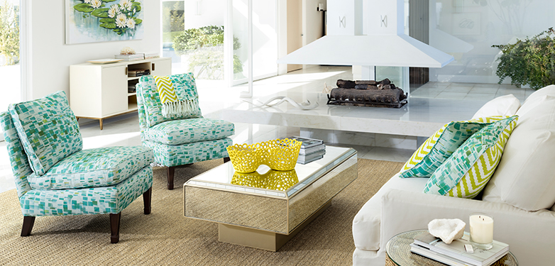 Villa Tile Throw and Pillows