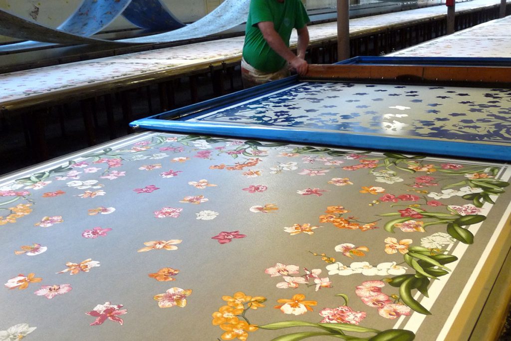 Up to 20 colors are used in each design