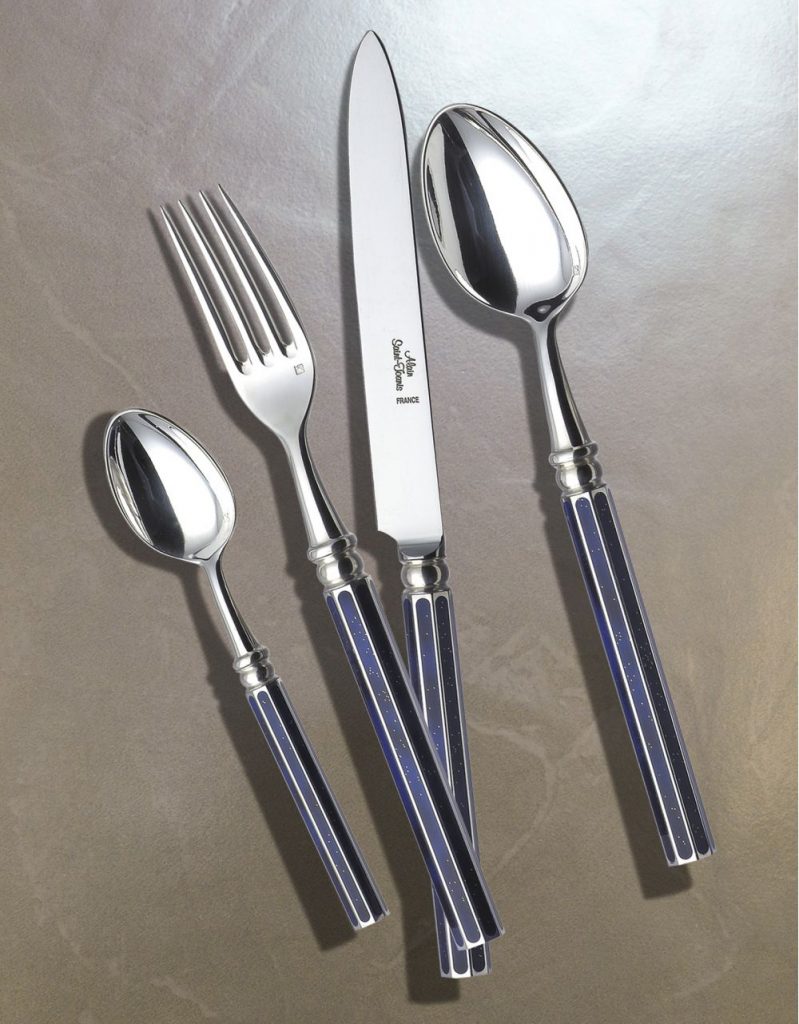 Royal Blue Flatware from Alain Saint-Joanis
