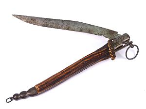 Spanish navaja, circa 1790 (courtesy Wikipedia)