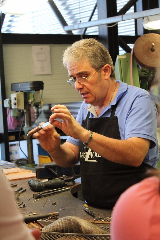 Forge de Laguiole master knife maker