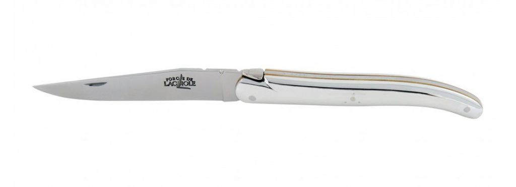 Philippe Starck cowhorn and aluminum pocket knife