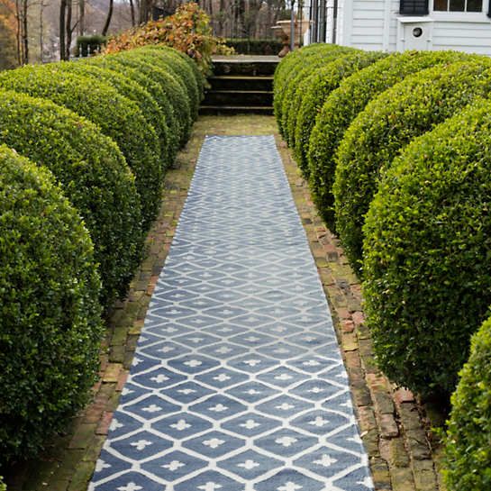 Elizabeth Navy Indoor/Outdoor Rug