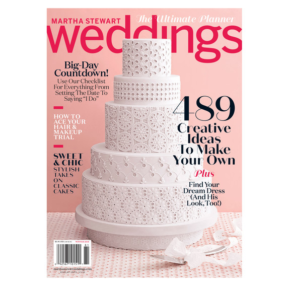 Canvas Home Dauville Ice Bucket Featured in Martha Stewart Weddings